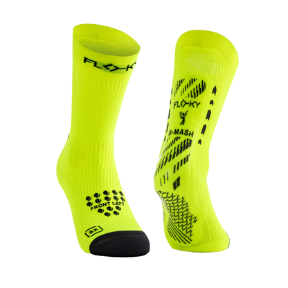 FLOKY S-MASH 3D Sportzokni - Fluo Sárga