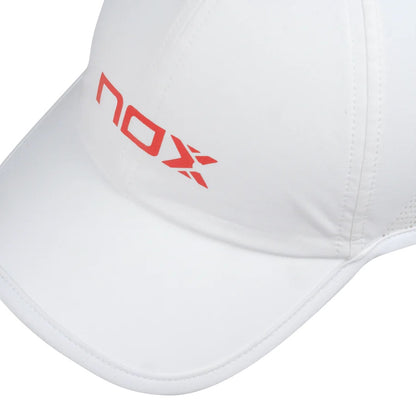 NOX Fehér/Piros Padel Sapka