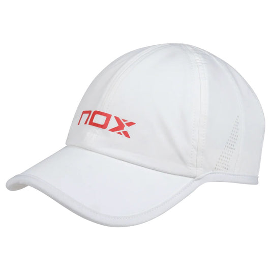 NOX Fehér/Piros Padel Sapka