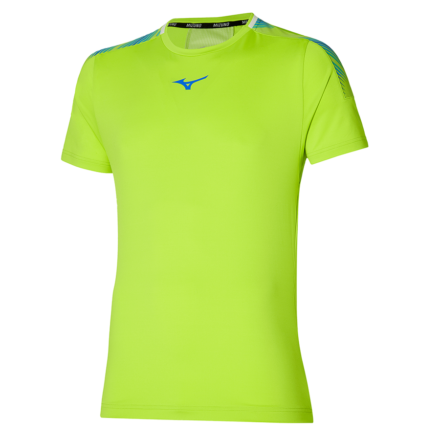 MIZUNO Shadow Sport Póló - Acide Lime