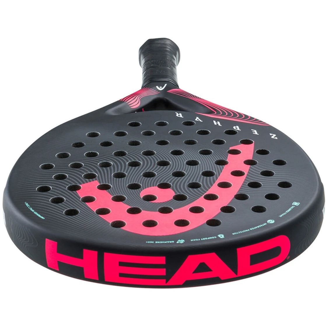 HEAD ZEPHYR Padel Ütő Black/Pink