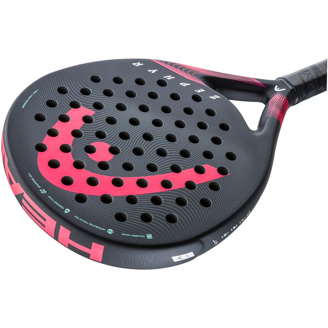 HEAD ZEPHYR Padel Ütő Black/Pink