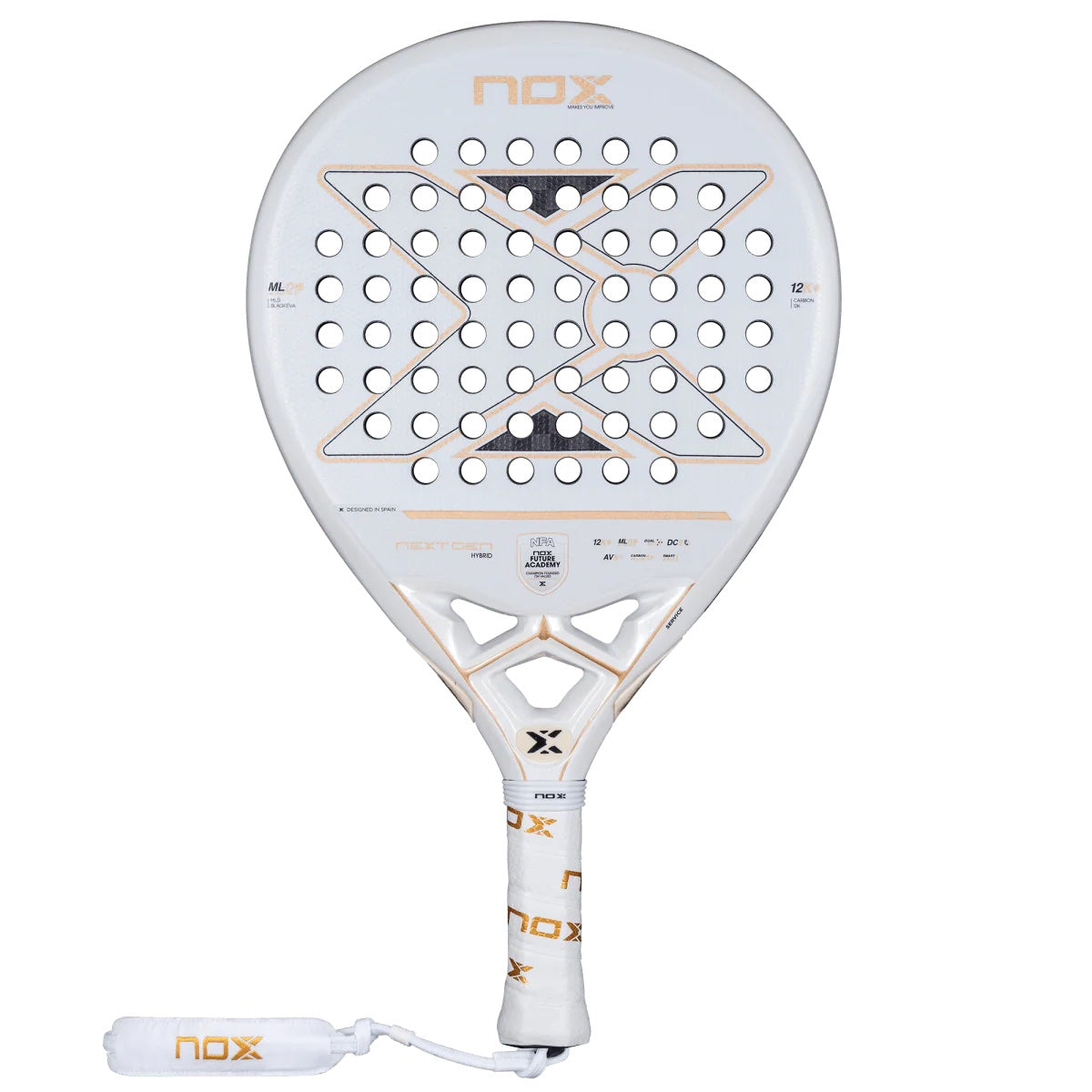 NOX NEXTGEN PRO Hybrid 12K NFA 2026 Padel Ütő