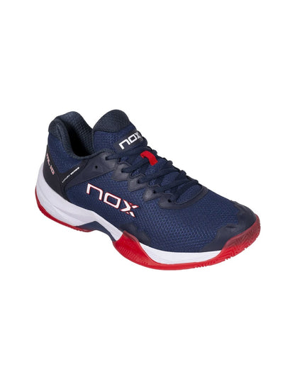 NOX ML10 HEXA Padel Cipő - Blue / Fiery Red