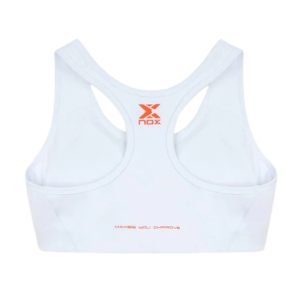 NOX TEAM Női Sportmelltartó - Fehér