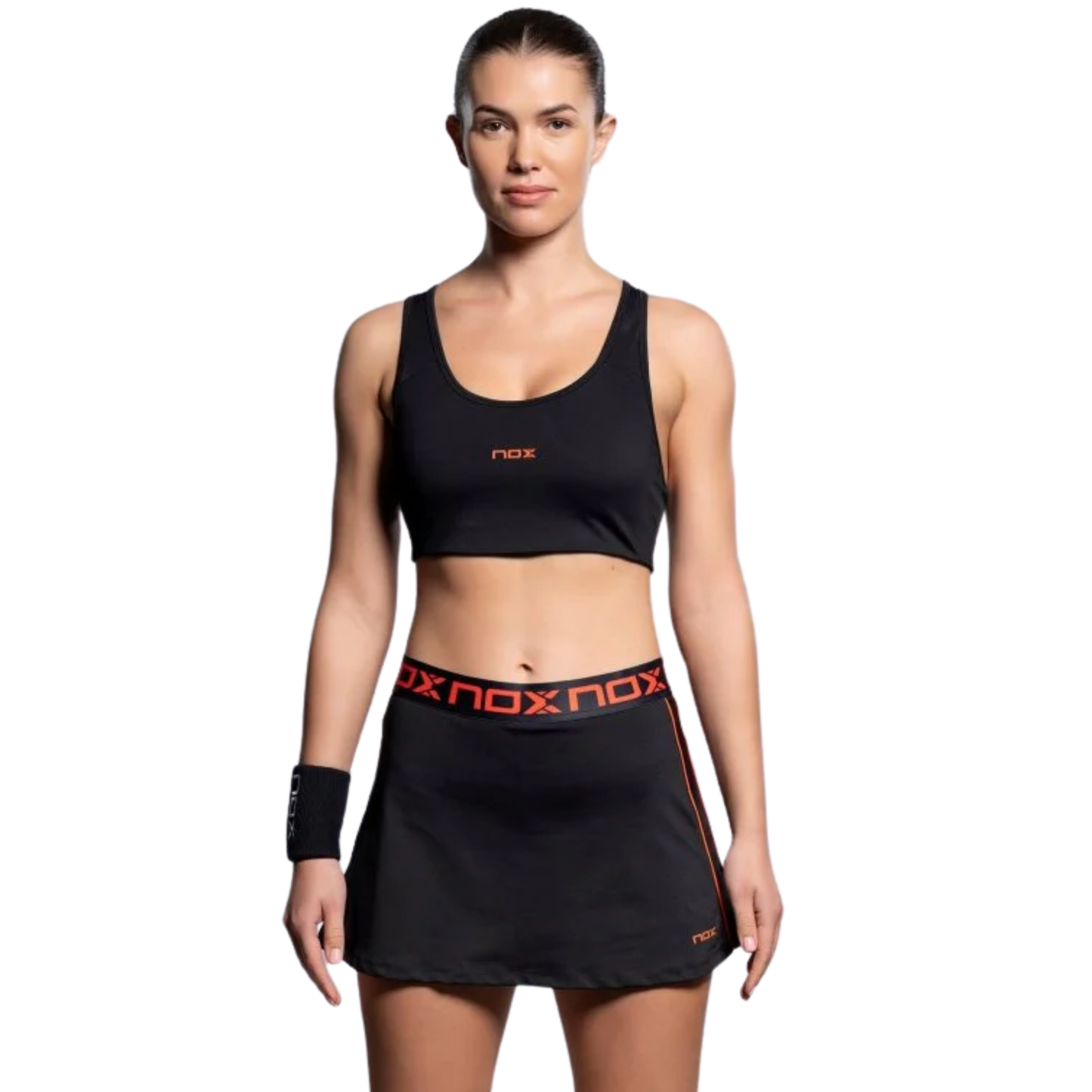 NOX TEAM Női Sportmelltartó - Fekete