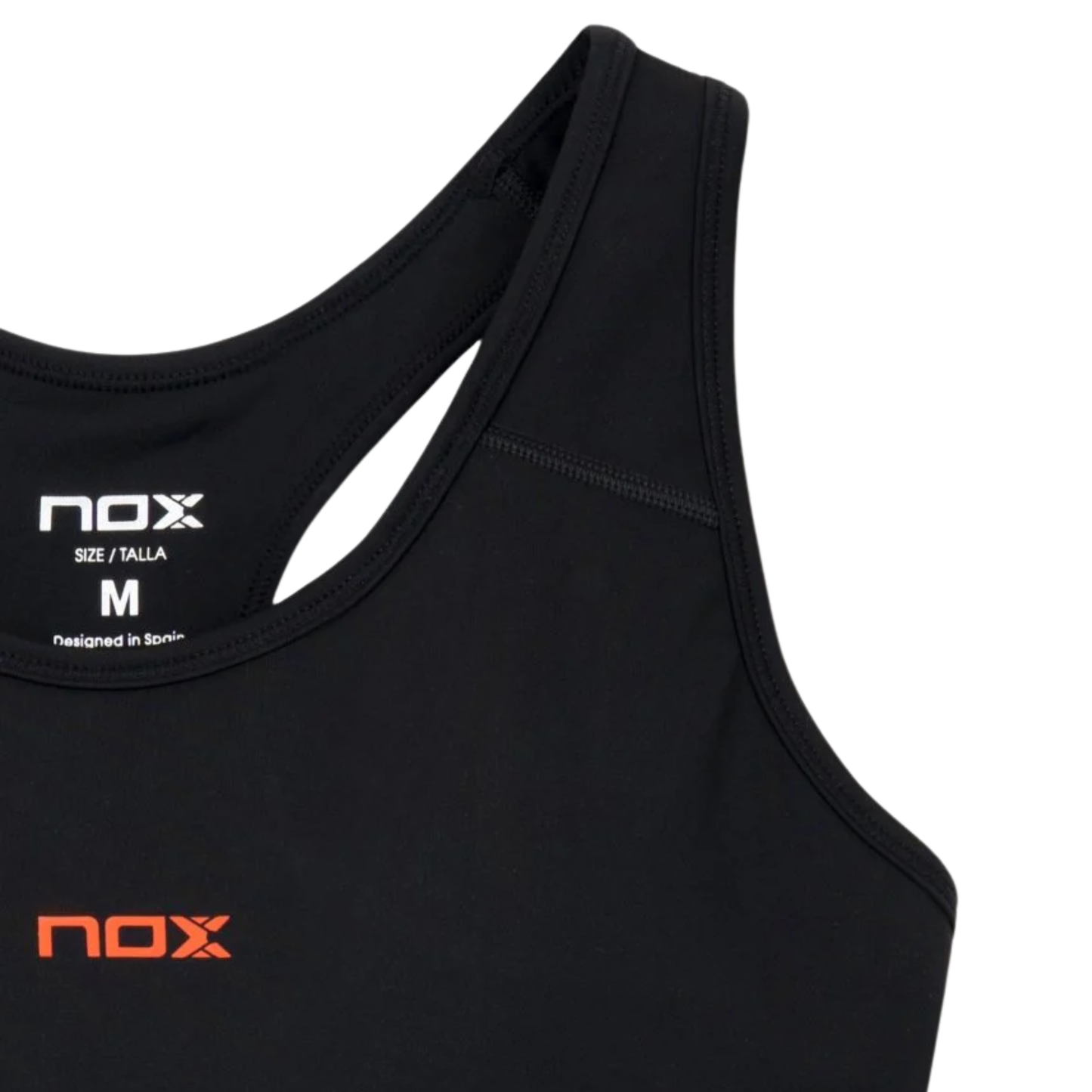 NOX TEAM Női Sportmelltartó - Fekete