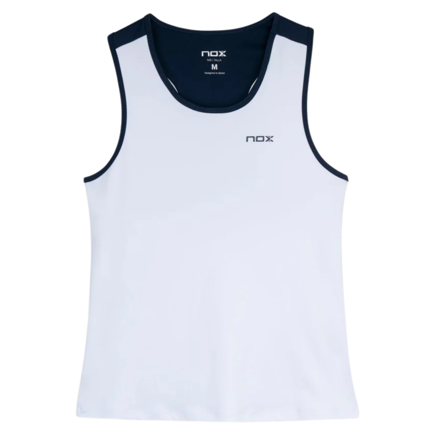 NOX TEAM Női Sporttop - Fehér/Kék