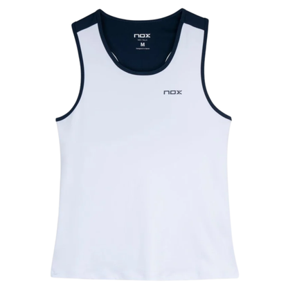 NOX TEAM Női Sporttop - Fehér/Kék