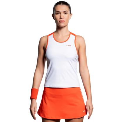 NOX TEAM Női Sporttop - Fehér/Piros