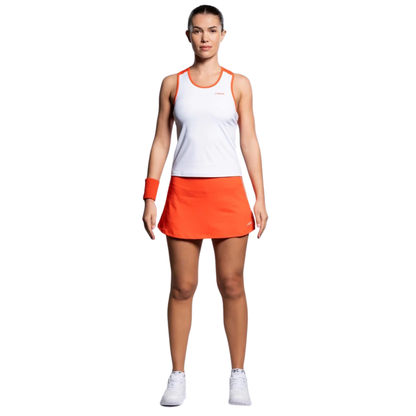 NOX TEAM Női Sporttop - Fehér/Piros