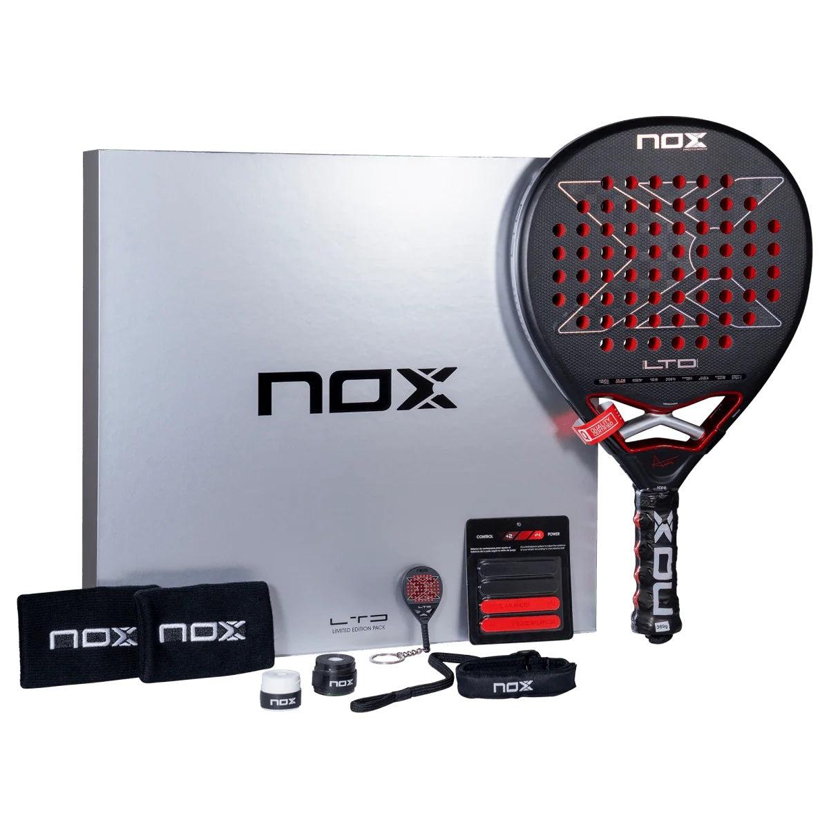 NOX AT10 Genius LTD 2026 Limitált Padel ütő csomag
