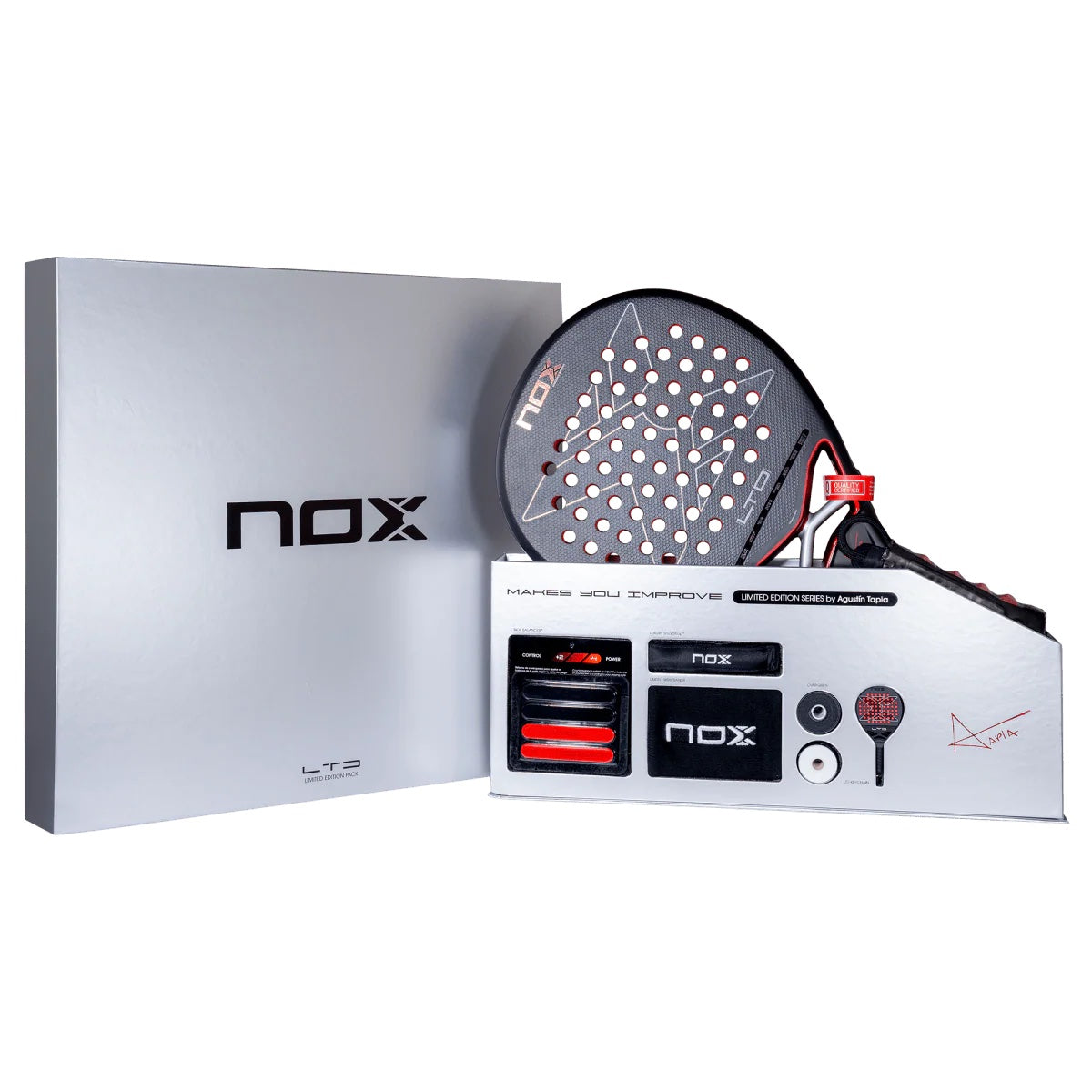 NOX AT10 Genius LTD 2026 Limitált Padel ütő csomag