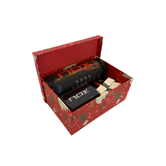 Karácsonyi Padel Csomag - Piros Karacsonyfás Dobozos Csomag