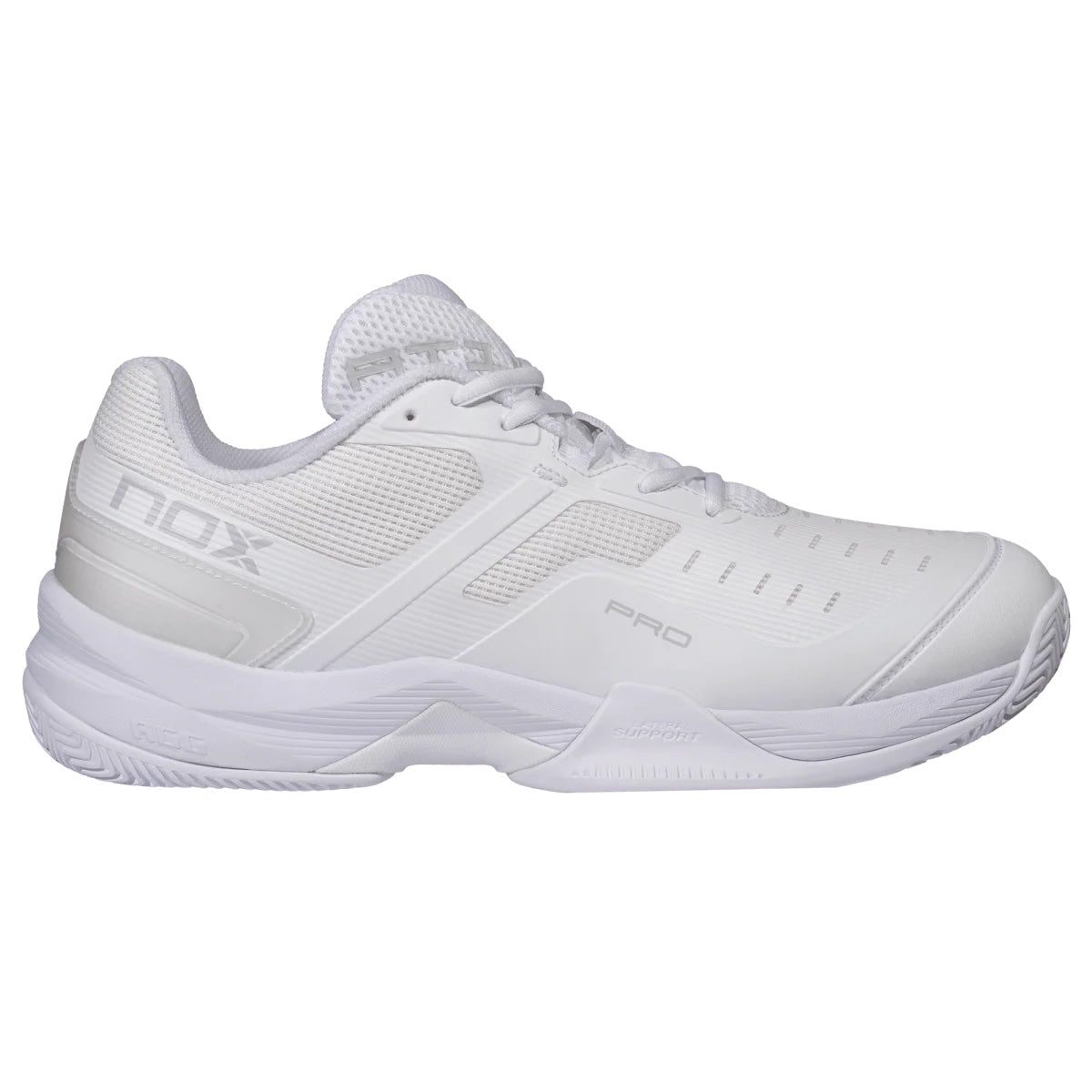 NOX AT10 PRO Padel Cipő - White/Grey