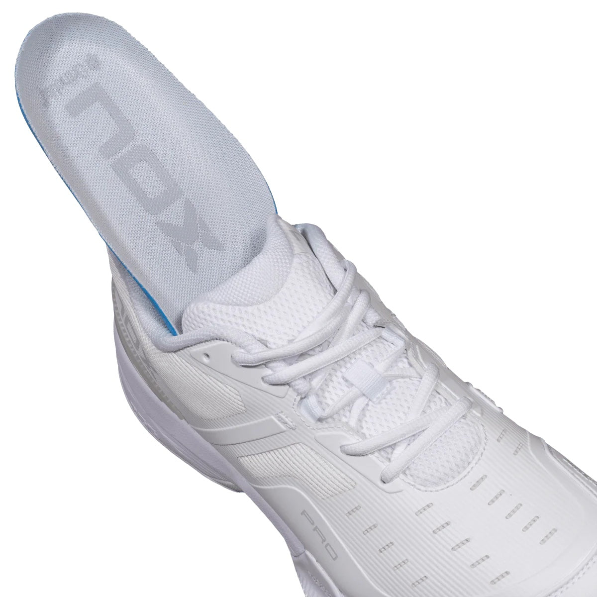 NOX AT10 PRO Padel Cipő - White/Grey