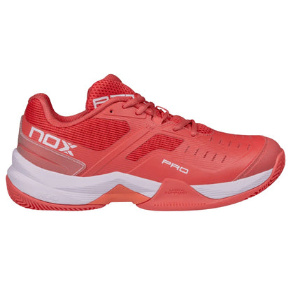 NOX AT10 PRO Padel Cipő - Sea Coral/White