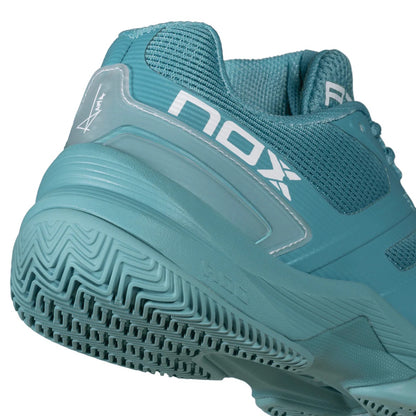 NOX AT10 PRO Padel Cipő - Turquoise/White