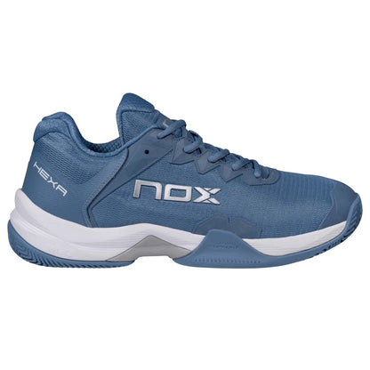 NOX ML10 HEXA Padel Cipő - Blue/Silver - Padel 4 All