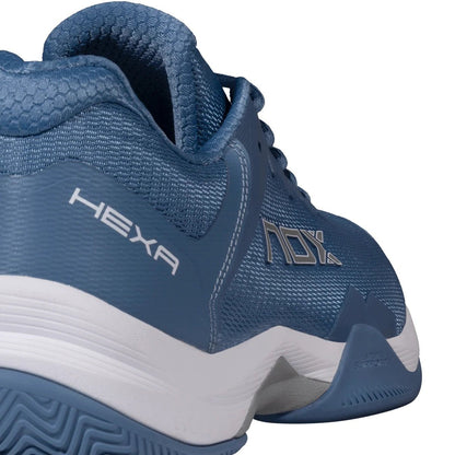 NOX ML10 HEXA Padel Cipő - Blue/Silver - Padel 4 All