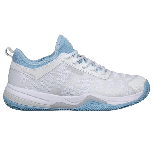 NOX NEBRO Padel Cipő - White/Dusk Blue
