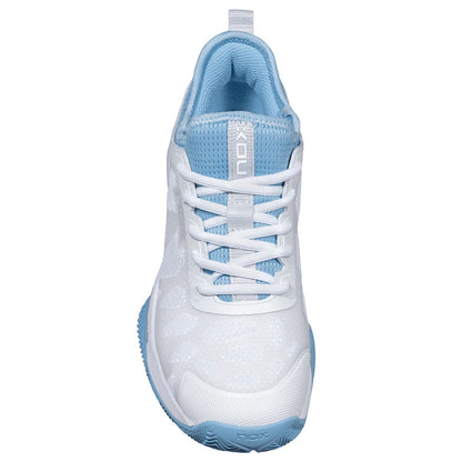 NOX NEBRO Padel Cipő - White/Dusk Blue