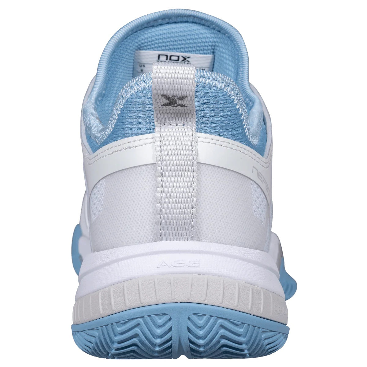 NOX NEBRO Padel Cipő - White/Dusk Blue