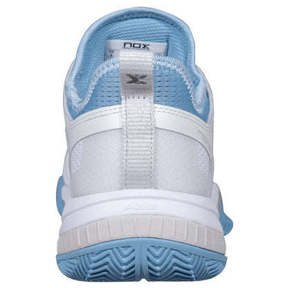 NOX NEBRO Padel Cipő - White/Dusk Blue