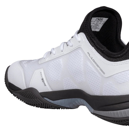 NOX NEBRO Padel Cipő - White/Raven - Padel 4 All