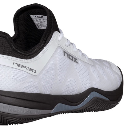 NOX NEBRO Padel Cipő - White/Raven - Padel 4 All