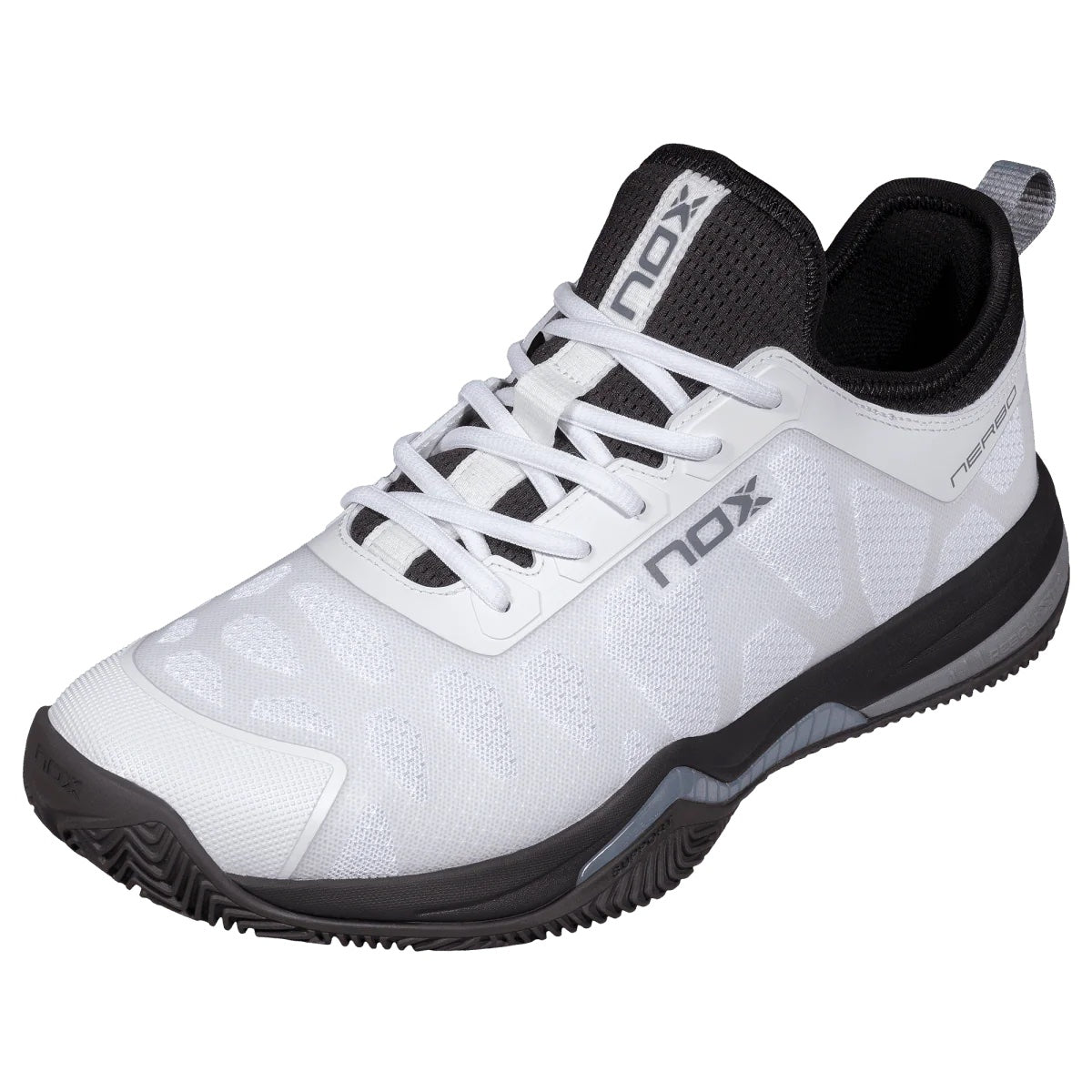 NOX NEBRO Padel Cipő - White/Raven - Padel 4 All
