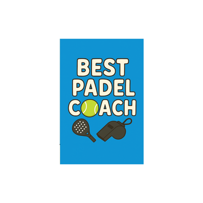 Padeles Ajándékkísérő Kártya Borítékkal - Padel Coach