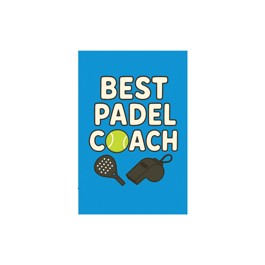 Padeles Ajándékkísérő Kártya Borítékkal - Padel Coach