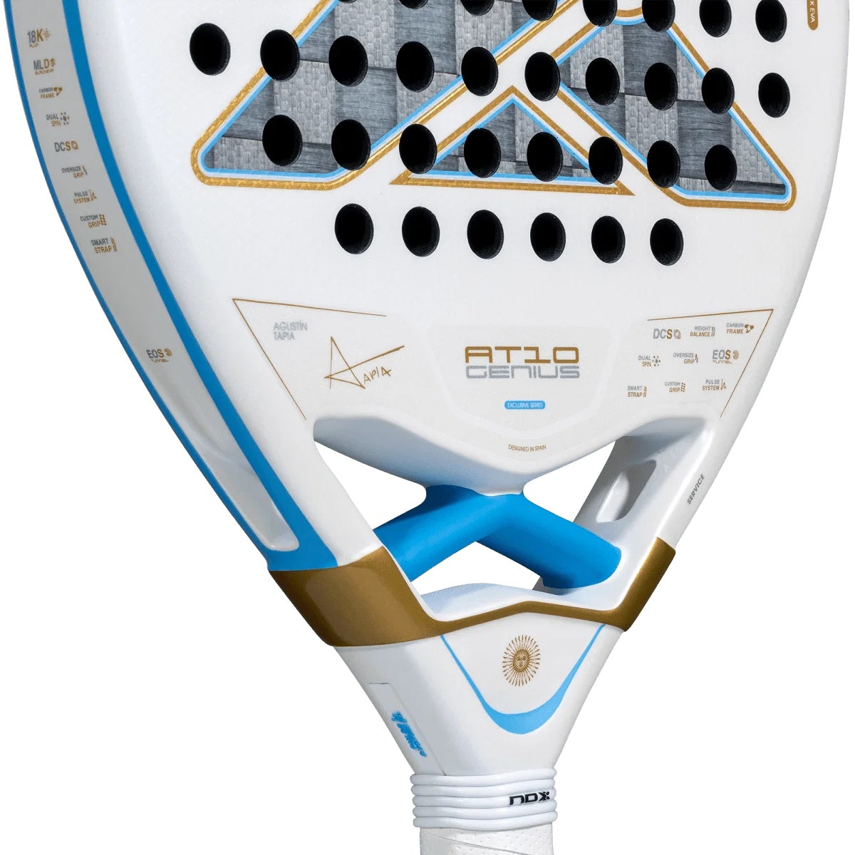 NOX AT10 18K Alum 2026 Argentína Exkluzív Padel Ütő