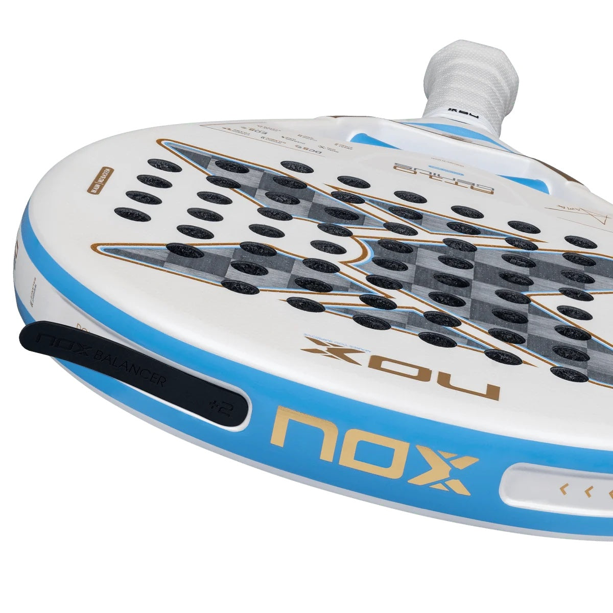NOX AT10 18K Alum 2026 Argentína Exkluzív Padel Ütő
