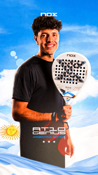 NOX AT10 18K Alum 2026 Argentína Exkluzív Padel Ütő