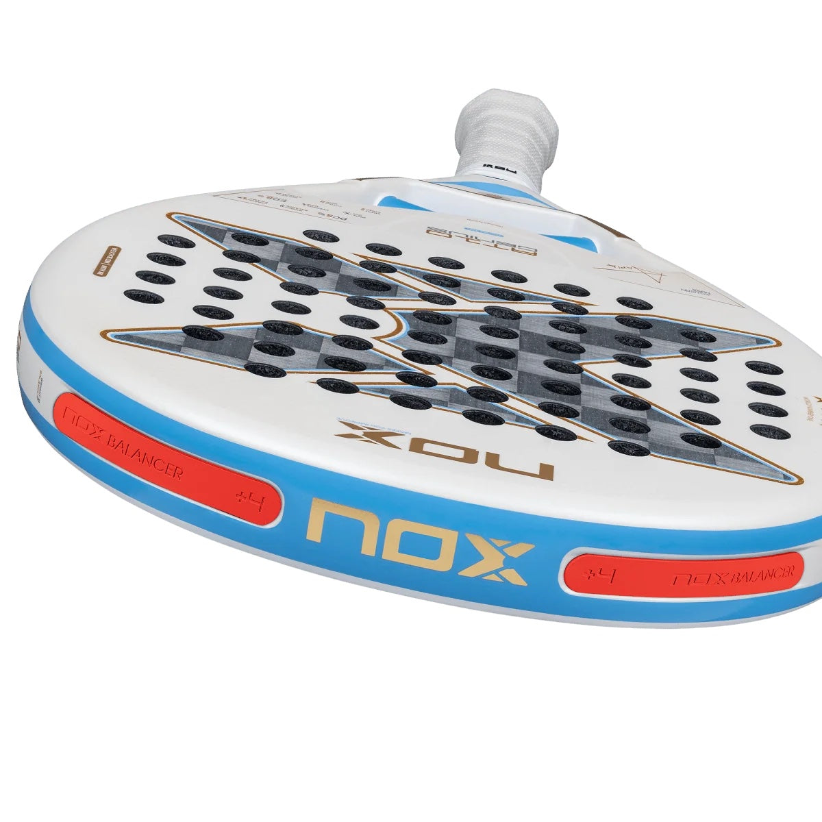 NOX AT10 18K Alum 2026 Argentína Exkluzív Padel Ütő