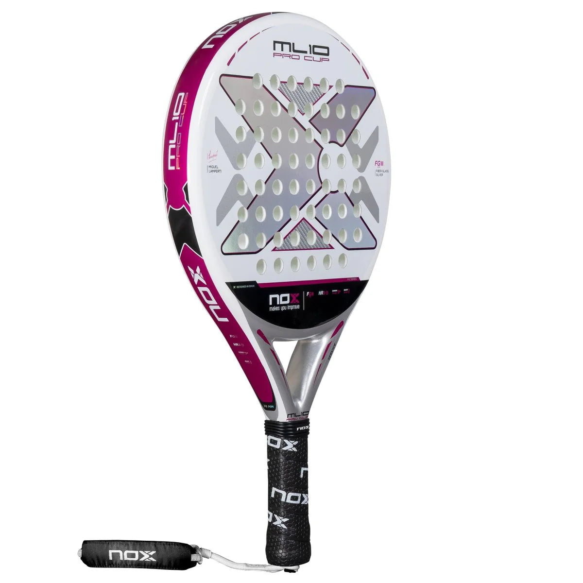 NOX ML10 PRO CUP SILVER 2025 Padel Ütő