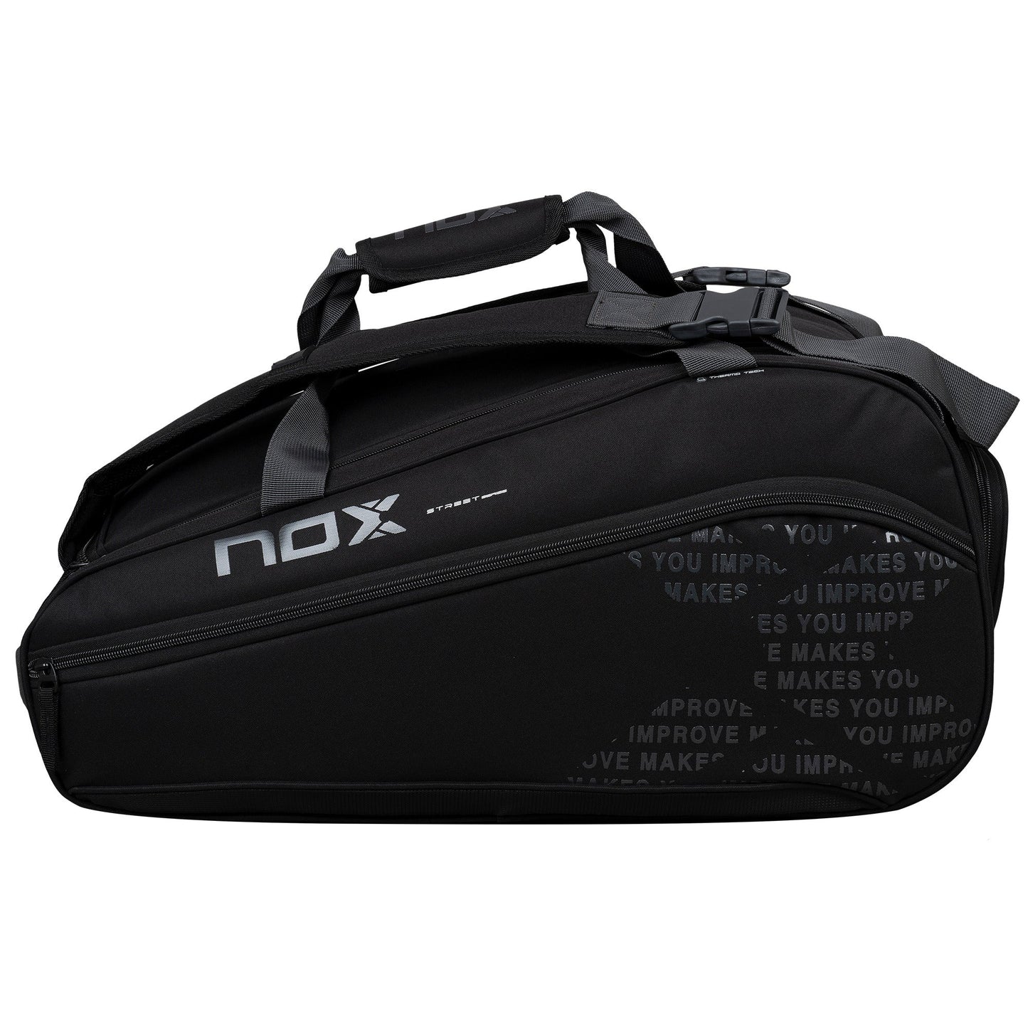 NOX STREET Series Padel Sporttáska - Black/Grey