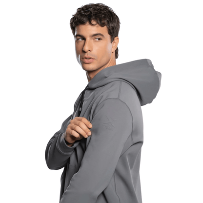 NOX STREET Kapucnis Pulóver - Steel Grey - Padel 4 All