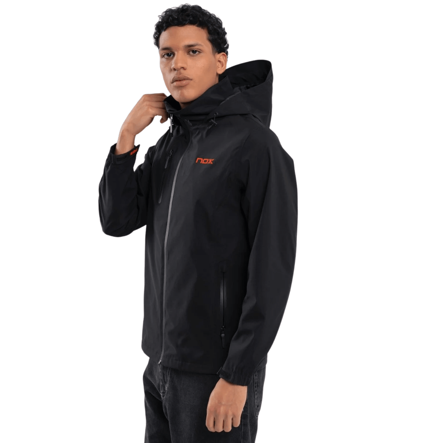NOX TEAM Férfi Softshell Kabát - Fekete - Padel 4 All