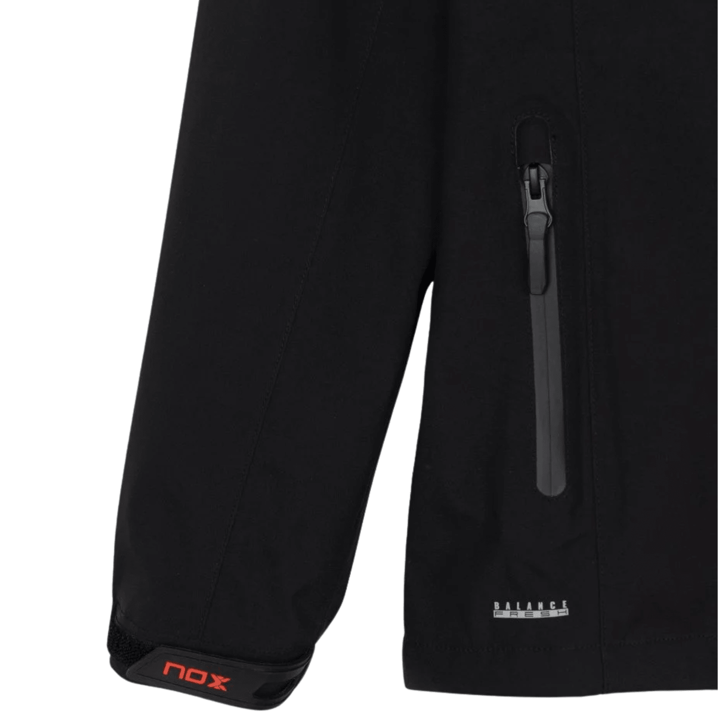 NOX TEAM Férfi Softshell Kabát - Fekete - Padel 4 All