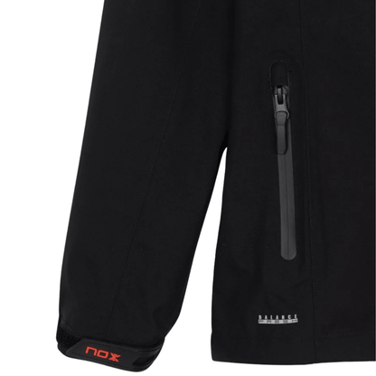 NOX TEAM Férfi Softshell Kabát - Fekete - Padel 4 All