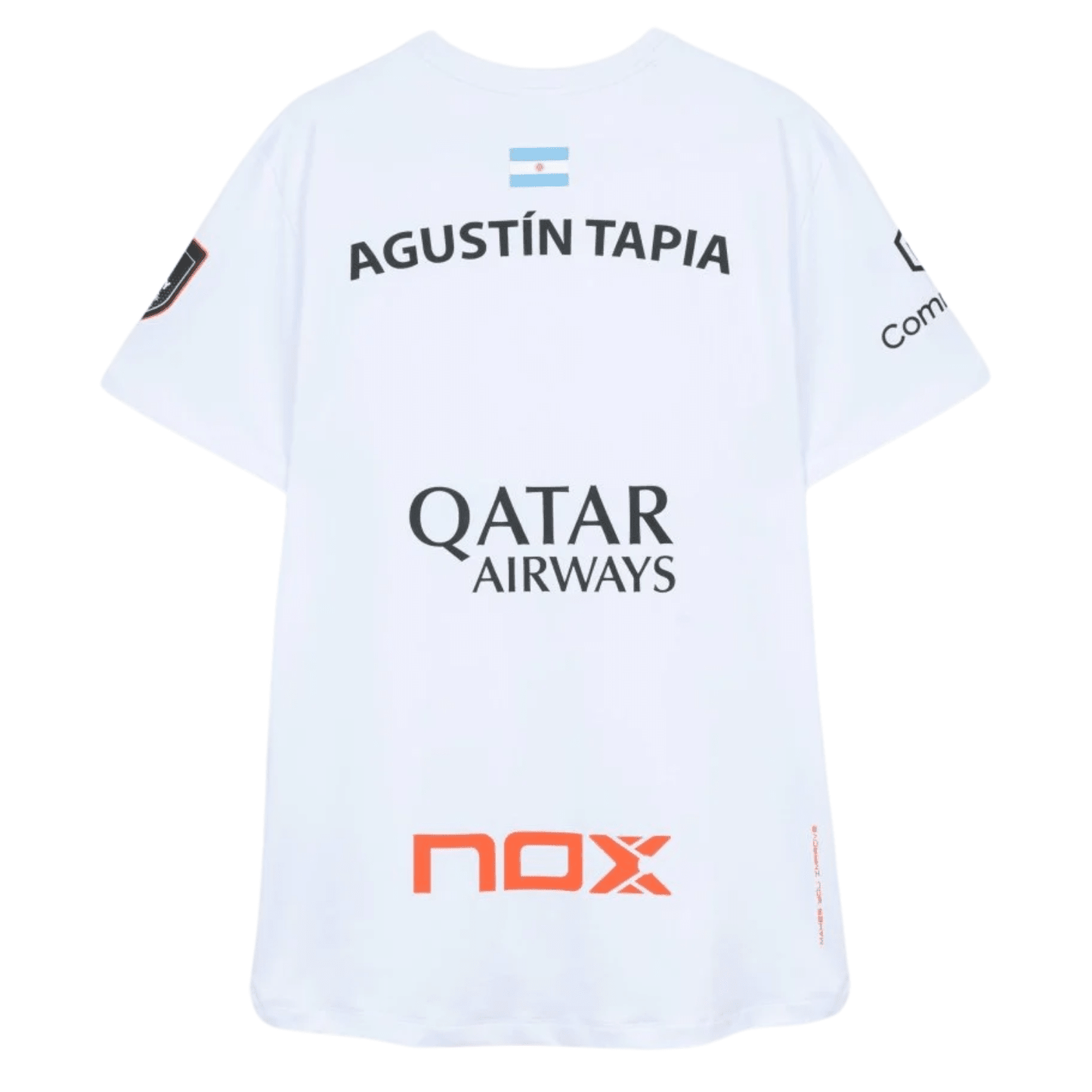 NOX Szponzor Mez 2025 - Tapia - Fehér - Padel 4 All