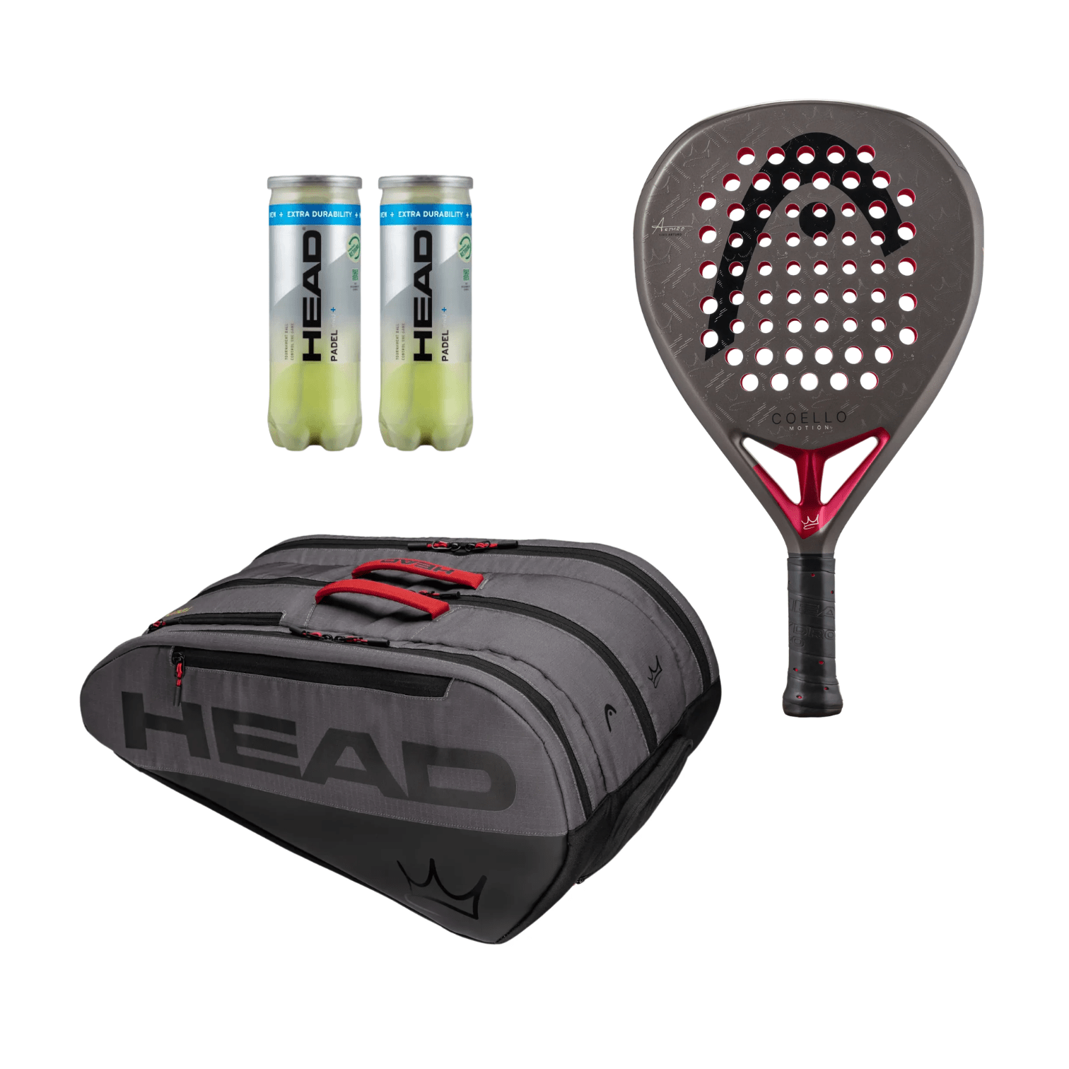HEAD Coello Motion Pack - Padel 4 All