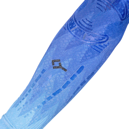 FLOKY No-Strain Evolution Fantasy Kompressziós Kar sleeve - Ice Comet - 1 db