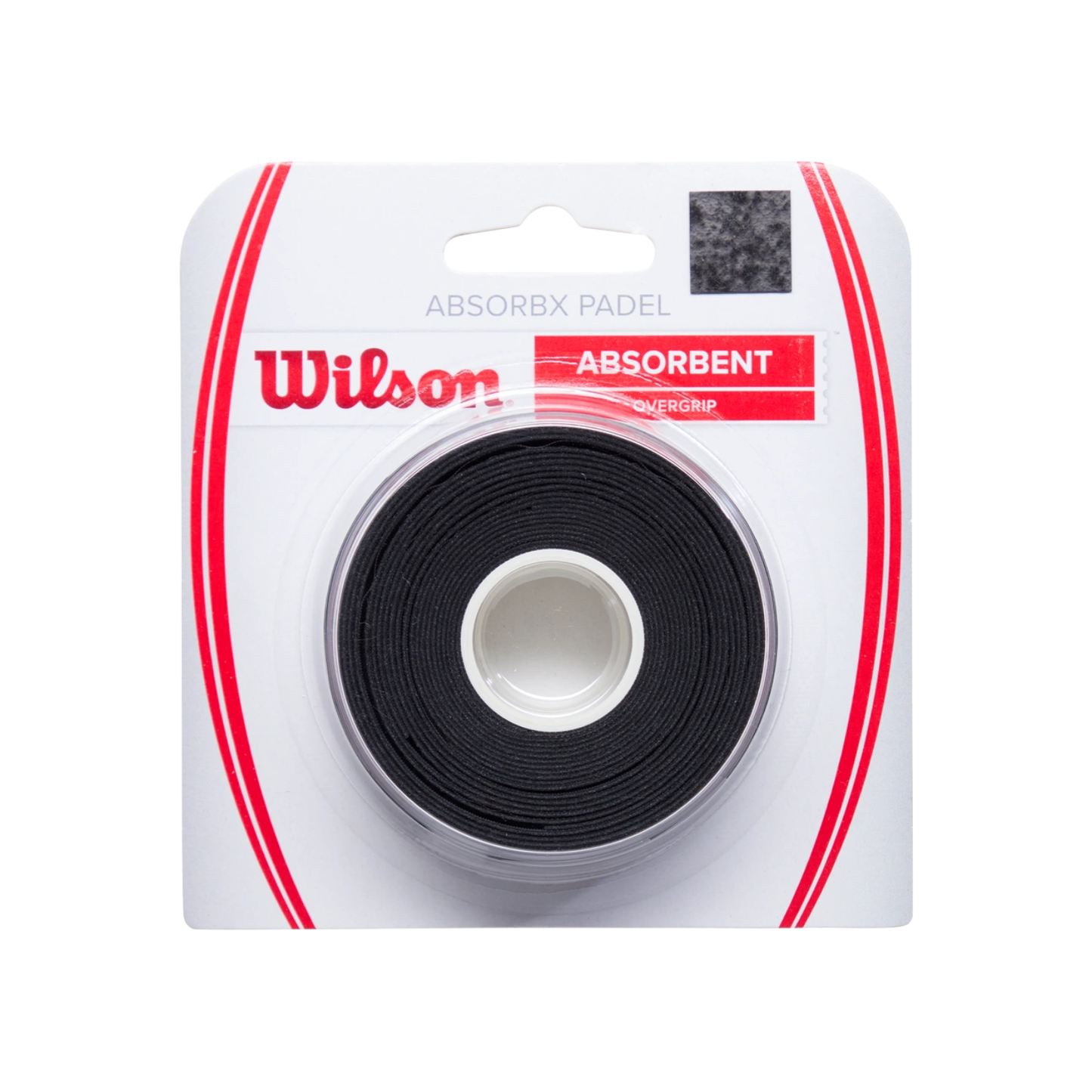 Wilson Padel OVERGRIP Absorbx Padel Fekete 3db