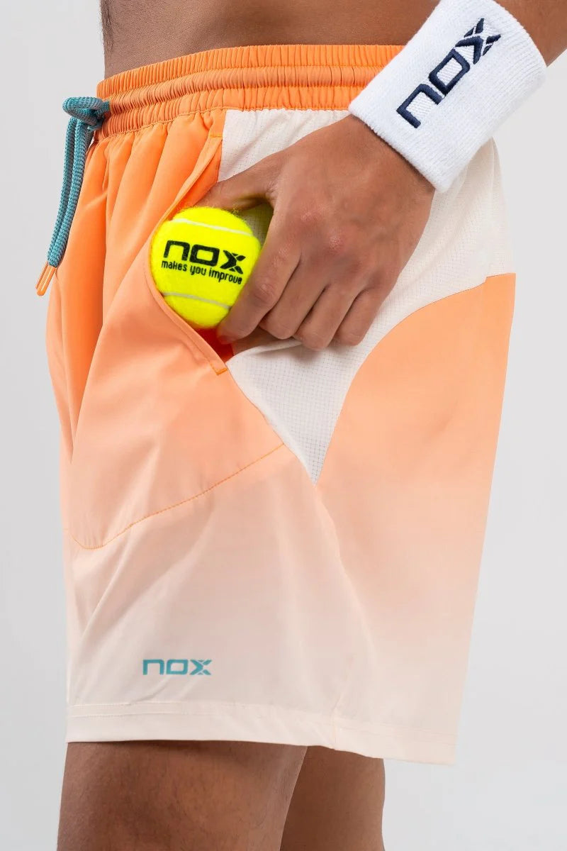 NOX PRO Férfi Sport Short- Narancs