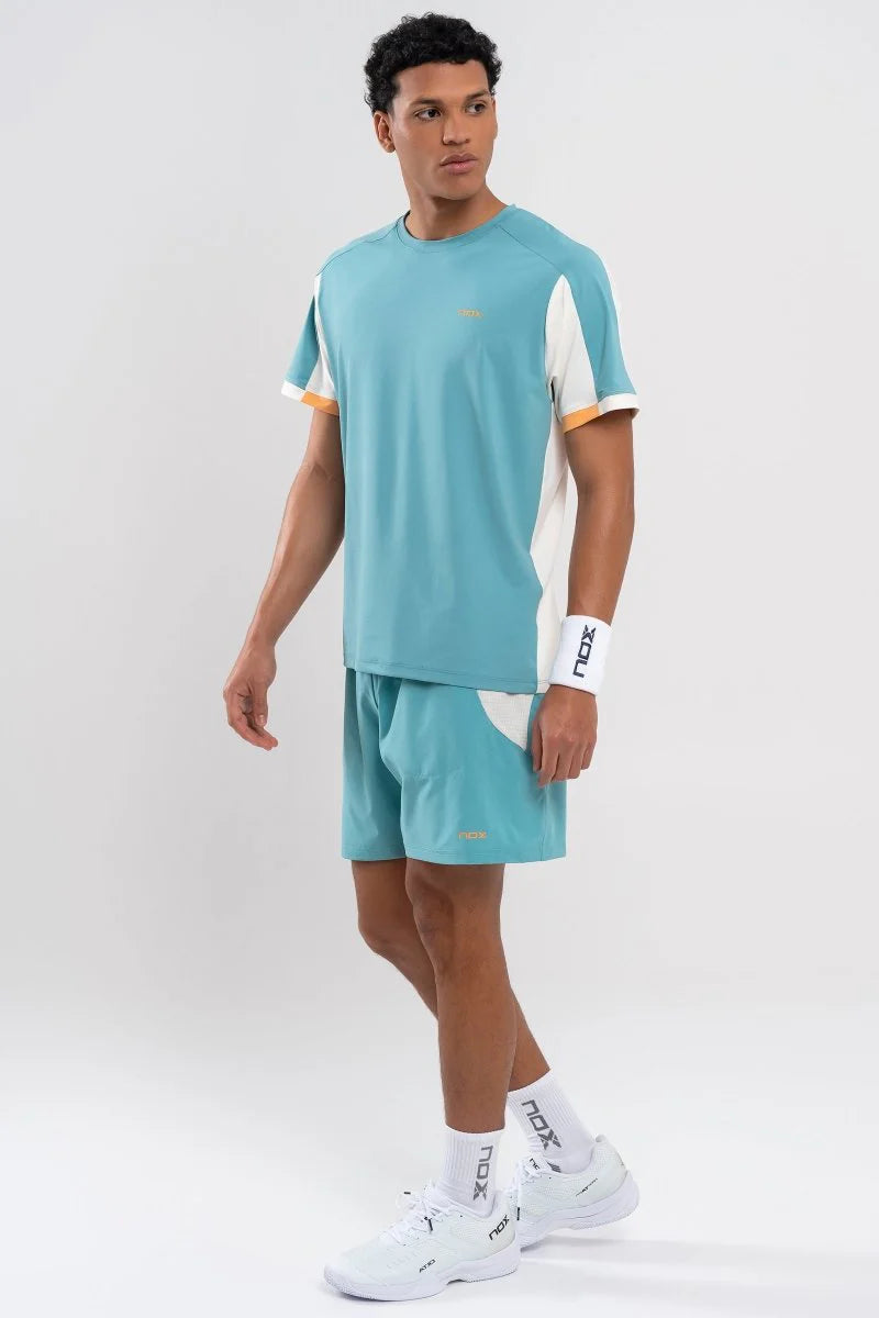NOX PRO Férfi Sport Short- Türkiz