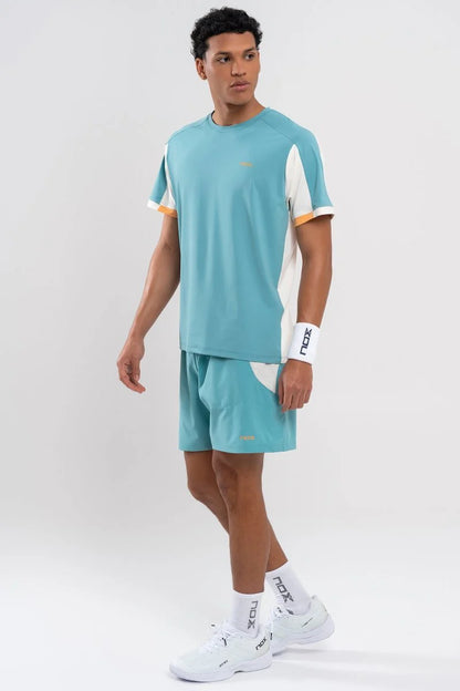 NOX PRO Férfi Sport Short- Türkiz